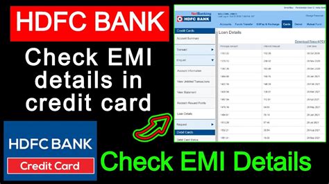 hdfc credit card smart emi details|hdfc credit card payment emi.